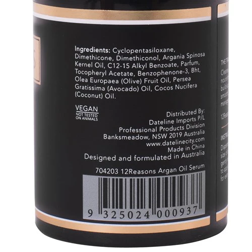 12 Reasons Argan Oil Serum - 100ml - Image 2