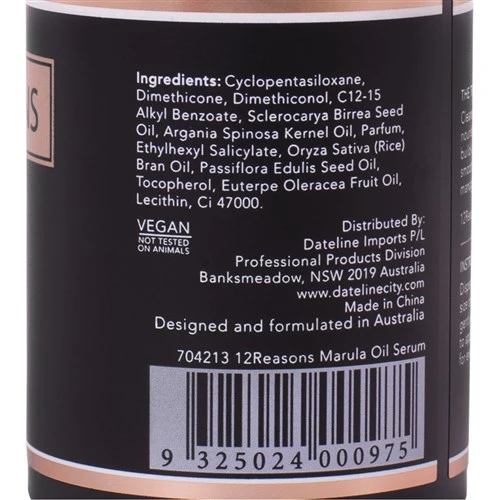 12 Reasons Marula Oil Serum - 100ml - Image 2