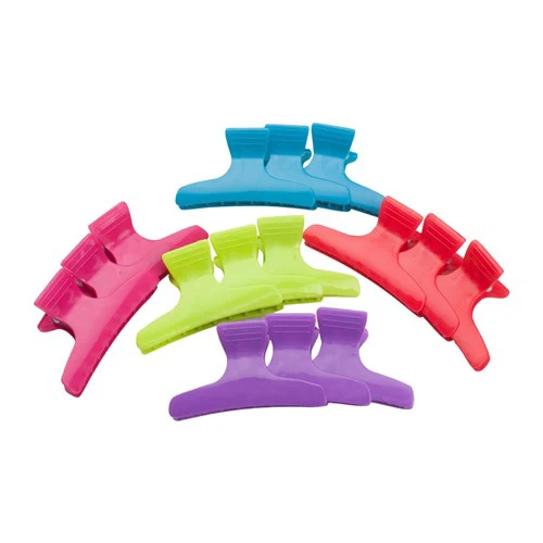 999 Large Butterfly Clamps 36pc - Assorted Bold Colours - Image 3