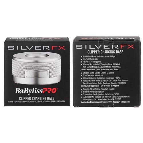 Babylisspro Clipper Charging Base - Silver - Image 3