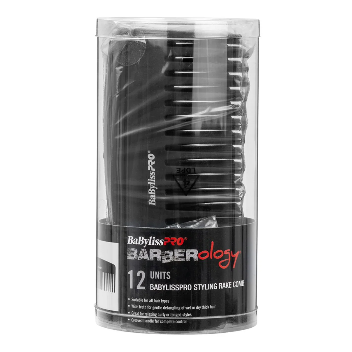 BaBylissPRO Detangling Rake Comb 12pc - Image 3