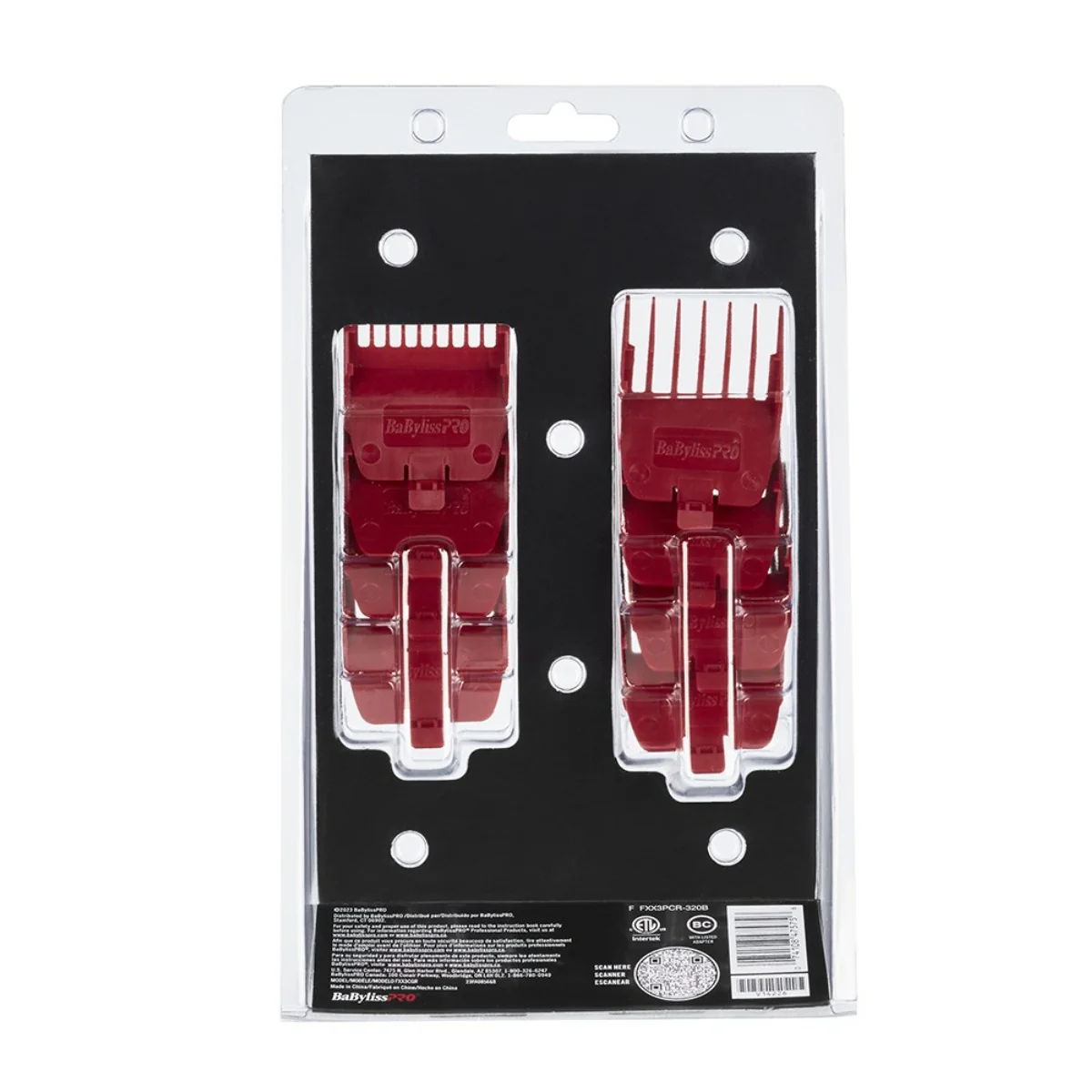 BaBylissPRO FX3 Hair Clipper Comb Attachment Set - Image 3