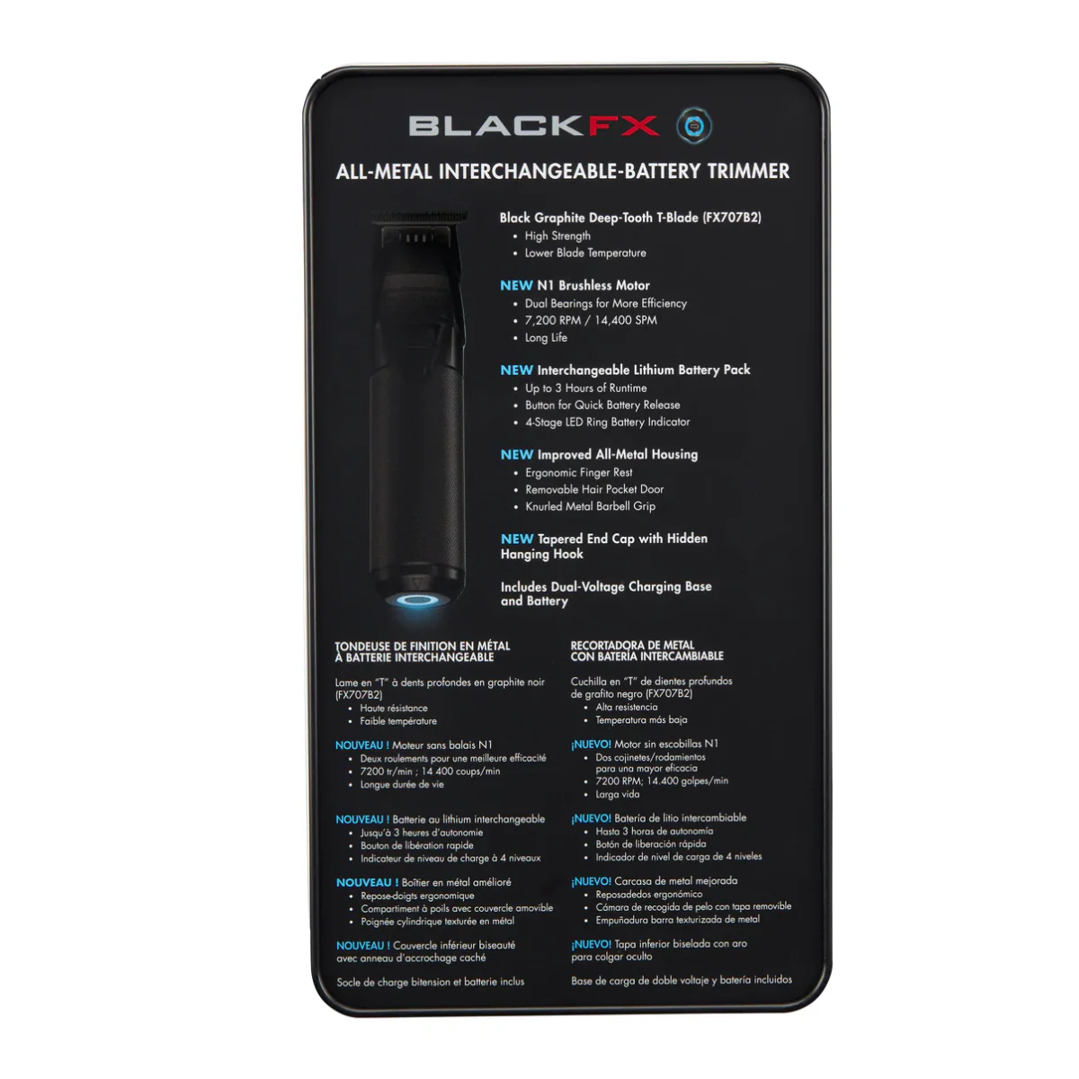 BaBylissPRO FXONE BlackFX Trimmer - Image 7