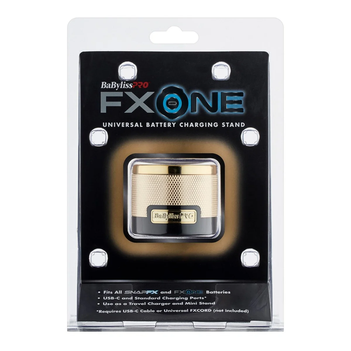 BaBylissPRO FXOne Universal Battery Charging Stand Gold - Image 2