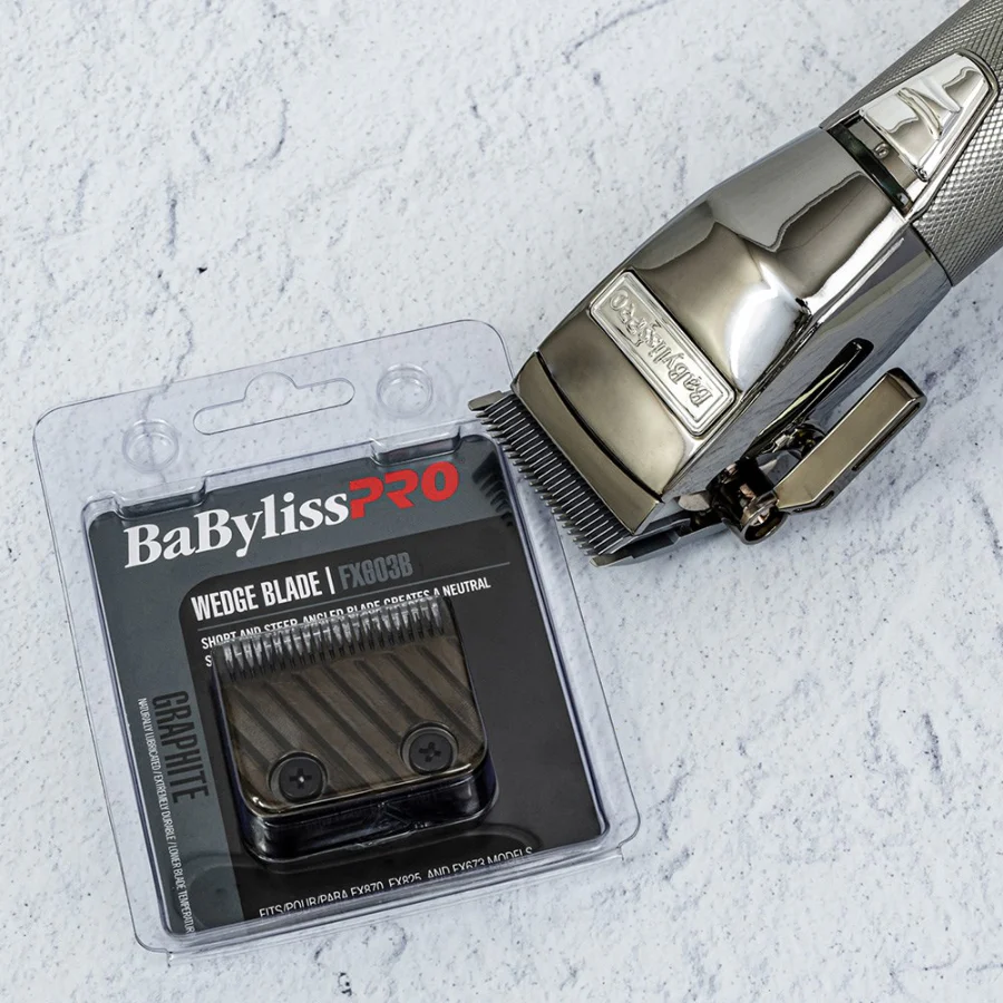 BaBylissPRO Hair Clipper Wedge Blade Graphite FX603B - Image 4