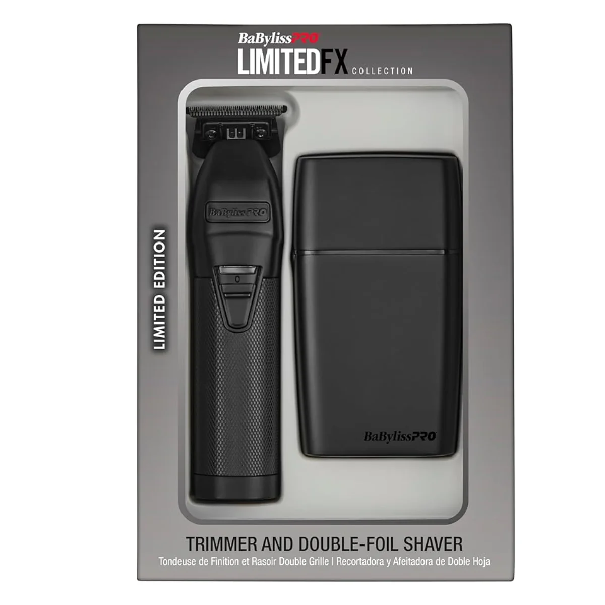 BaBylissPRO LimitedFX Hair Trimmer and Double Foil Hair Shaver Prepack - Image 5