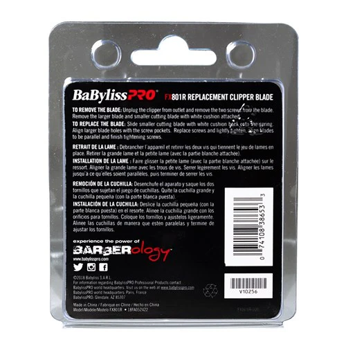 Babylisspro Stainless Steel High Carbon Clipper Blade - Image 3