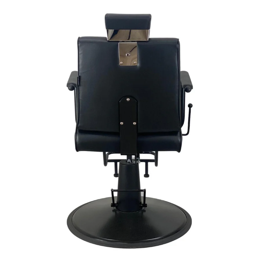 Cyrus Upholstery Reclining Salon Chair - Black - Image 7