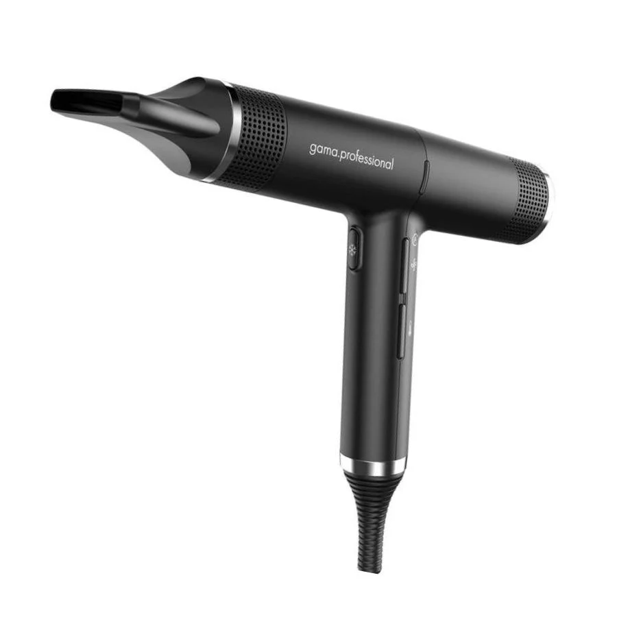 Gama Professional Iq Perfetto Hair Dryer - Black - Image 2