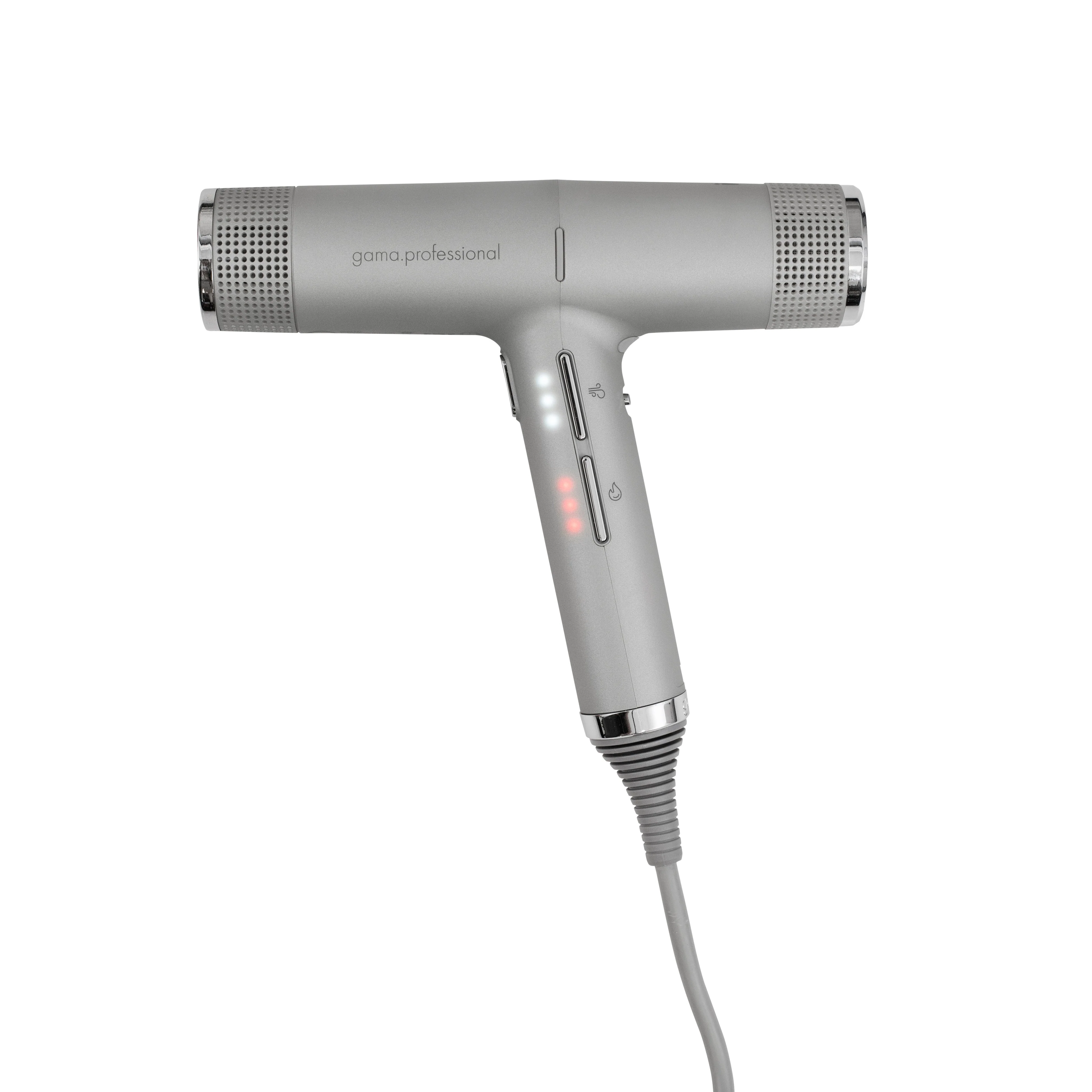 Gama Professional Iq Perfetto Hair Dryer - Silver - Image 4