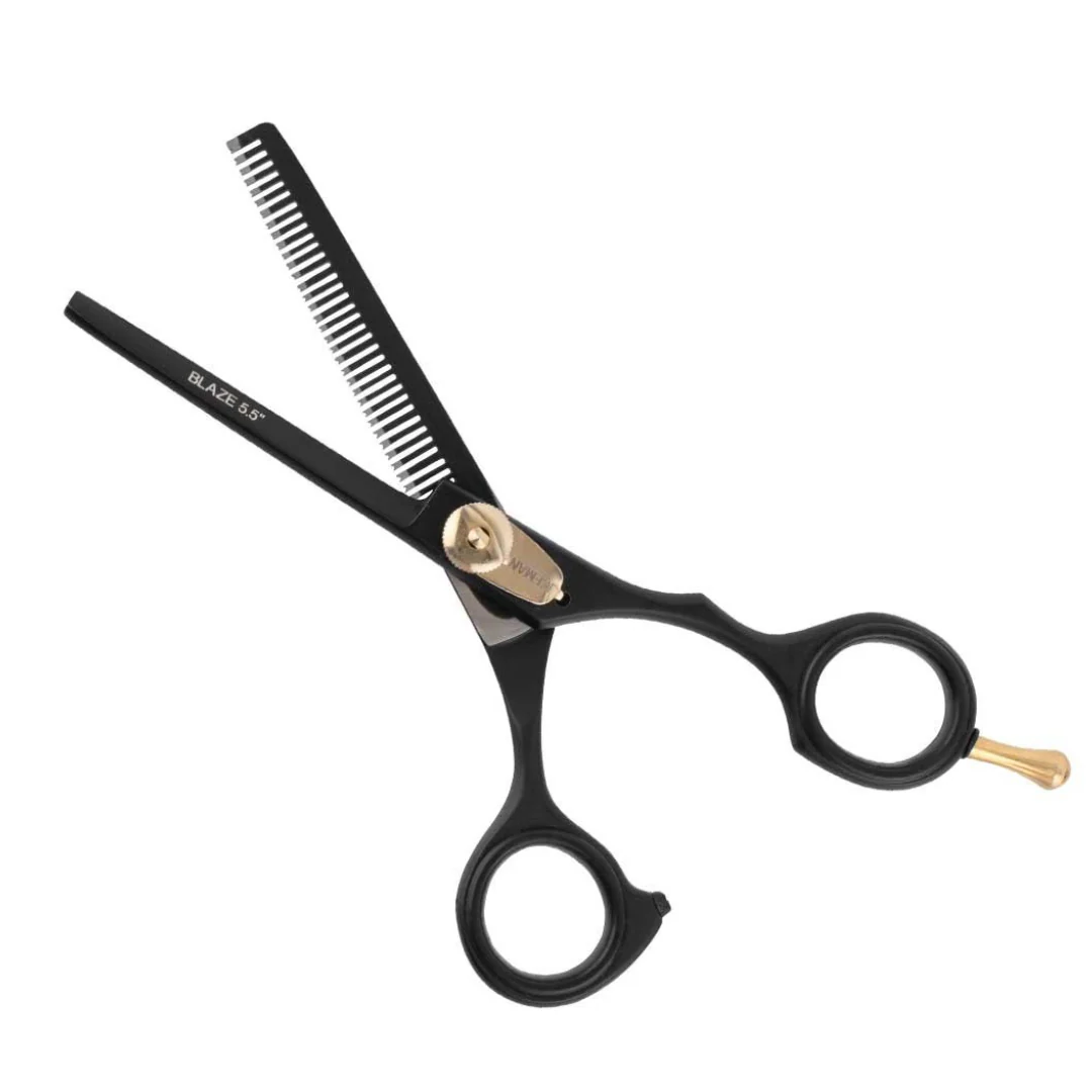 Iceman Blaze 5.5” Black Hairdressing Thinner
