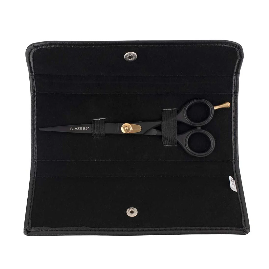 Iceman Blaze 6.5” Black Hairdressing Scissors - Image 3