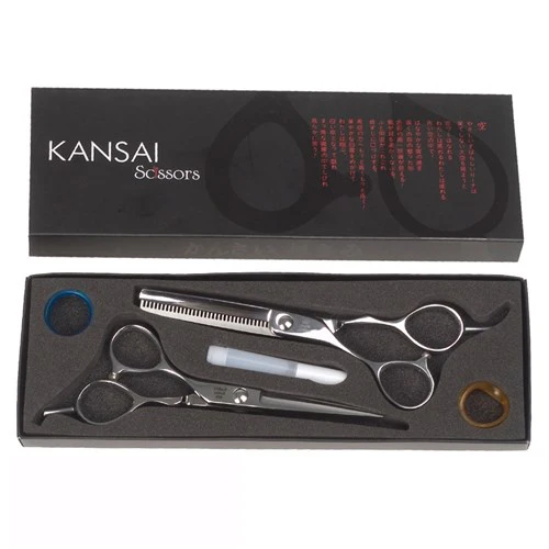 Iceman Duo Set Left 5.5 Scissor And Thinning Scissor - Offset