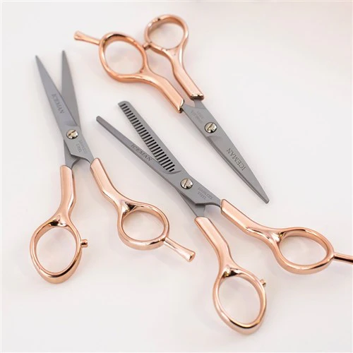 Iceman Rose Gold 5.75 Hairdressing Scissors - Image 3
