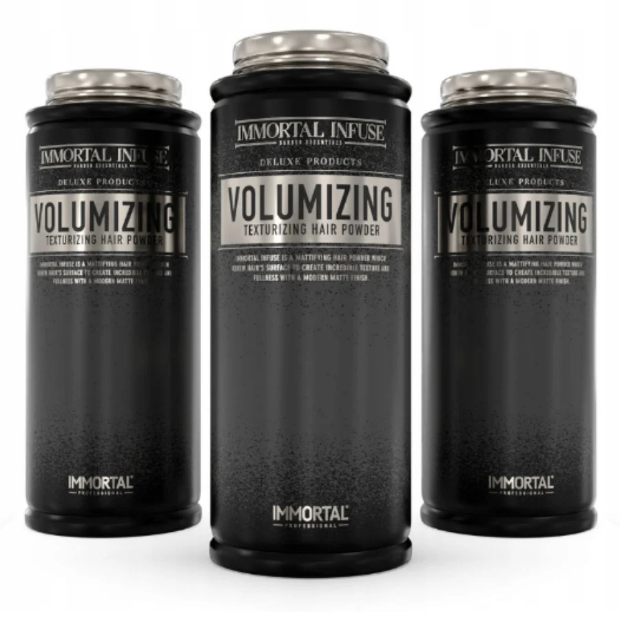 Immortal Infuse Mattifying Hair Volume Powder 20g Black - Image 2
