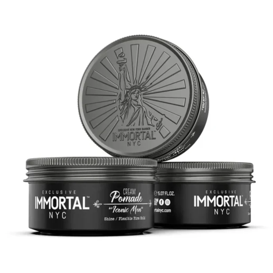 Immortal Nyc Iconic Men Cream Pomade 150ml - Image 3