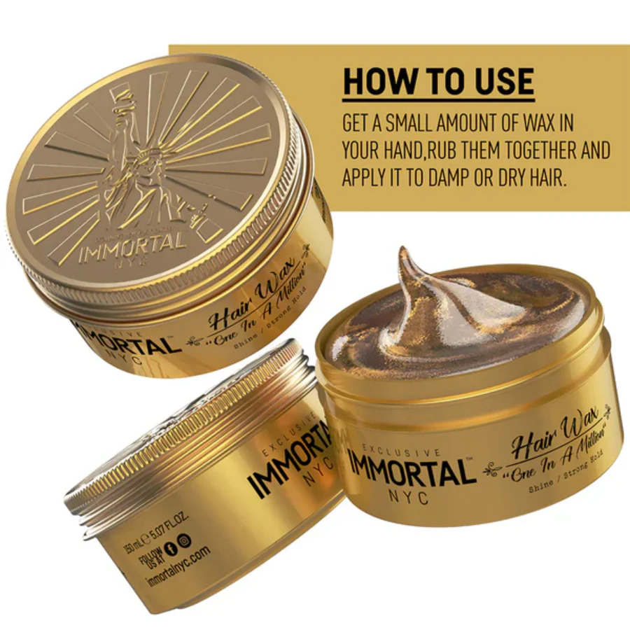 Immortal Nyc One In A Millon Hair Wax 150ml - Image 2