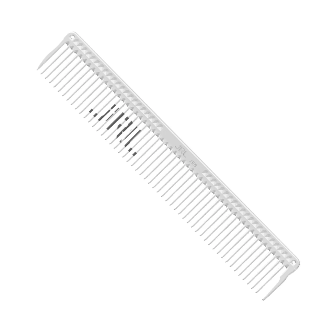 JRL Cutting Comb 8.8" - White