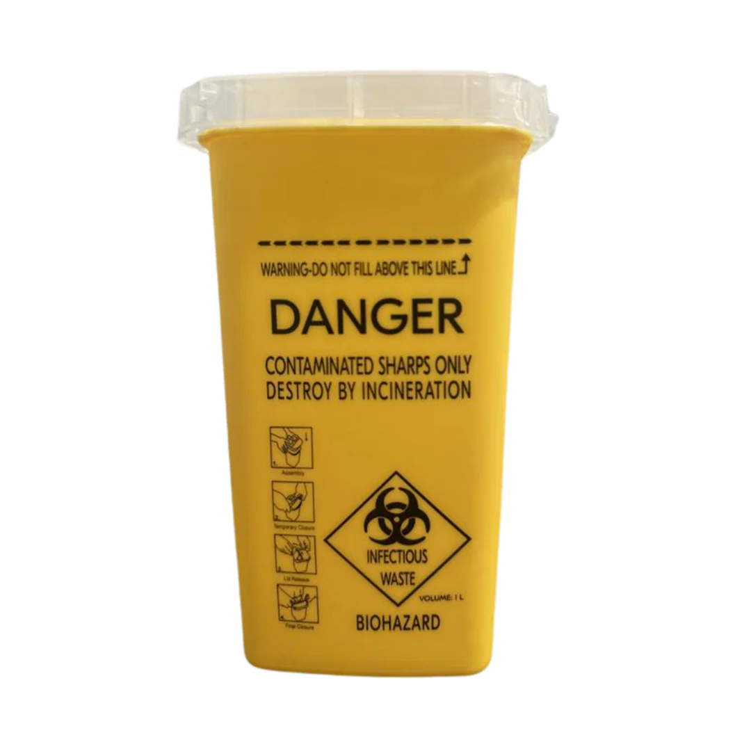 JRL Sharps Container - Yellow - Image 2