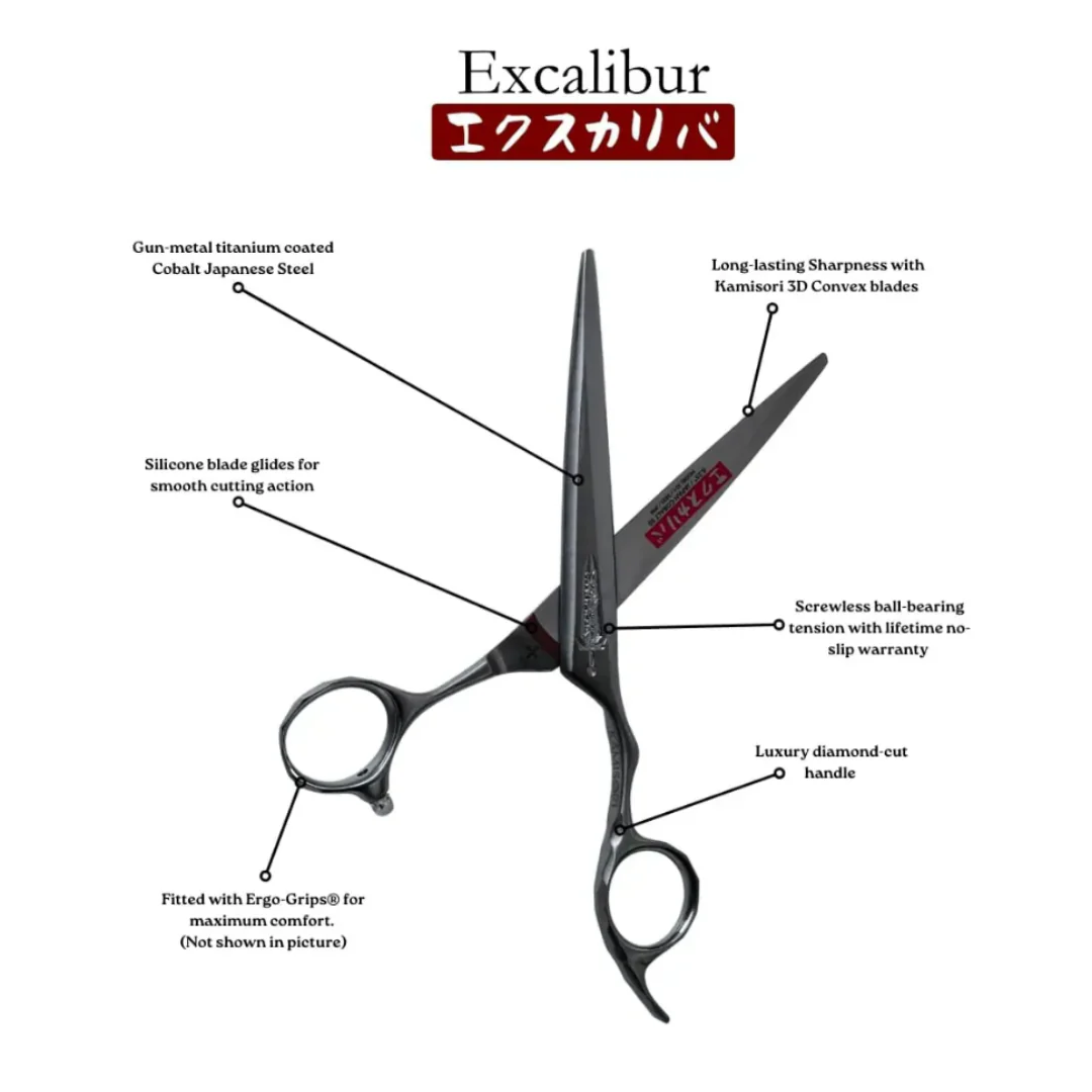 Kamisori Excalibur Hair Cutting Shears - Image 5