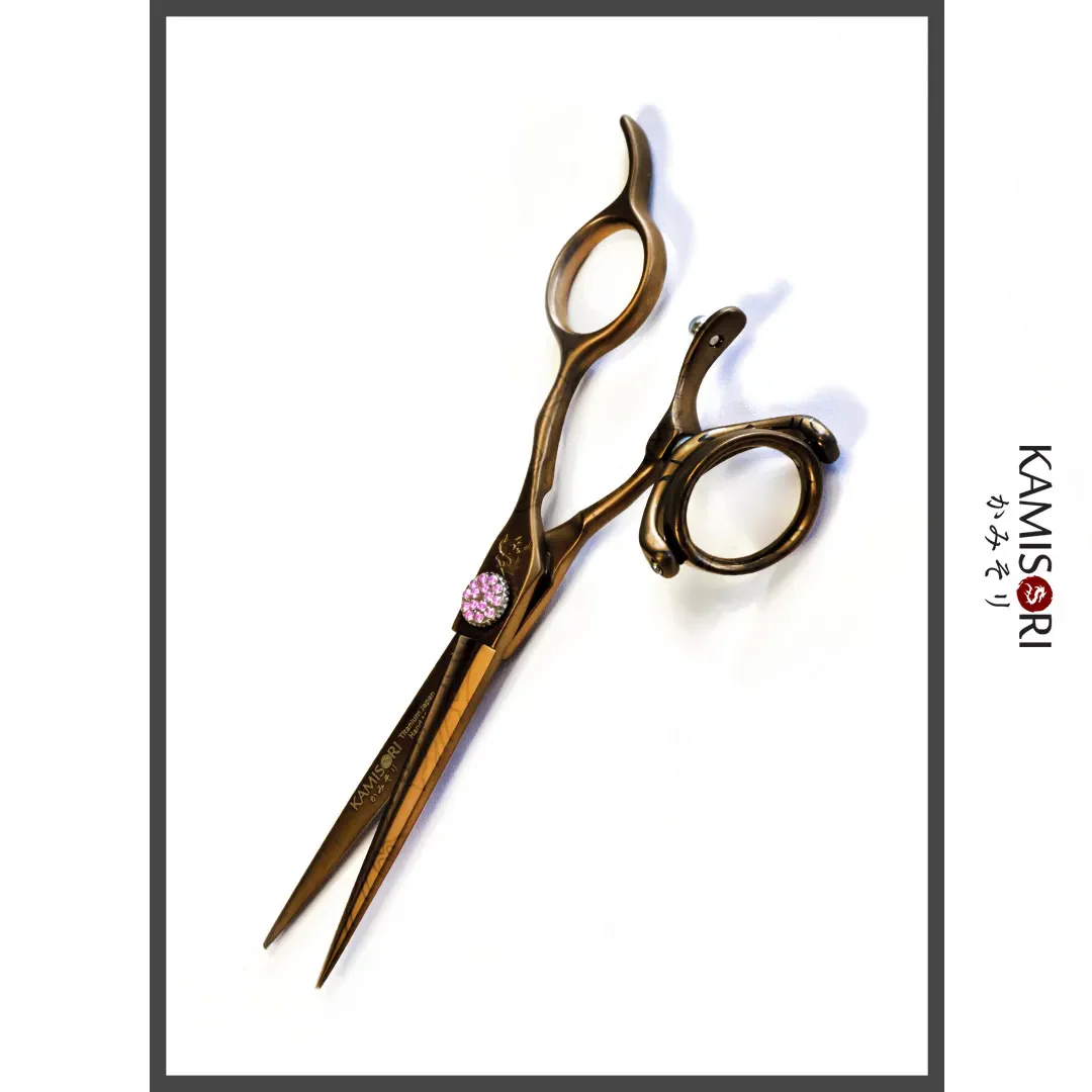 Kamisori Jewel Iii Double Swivel Professional Haircutting Shears - Image 3