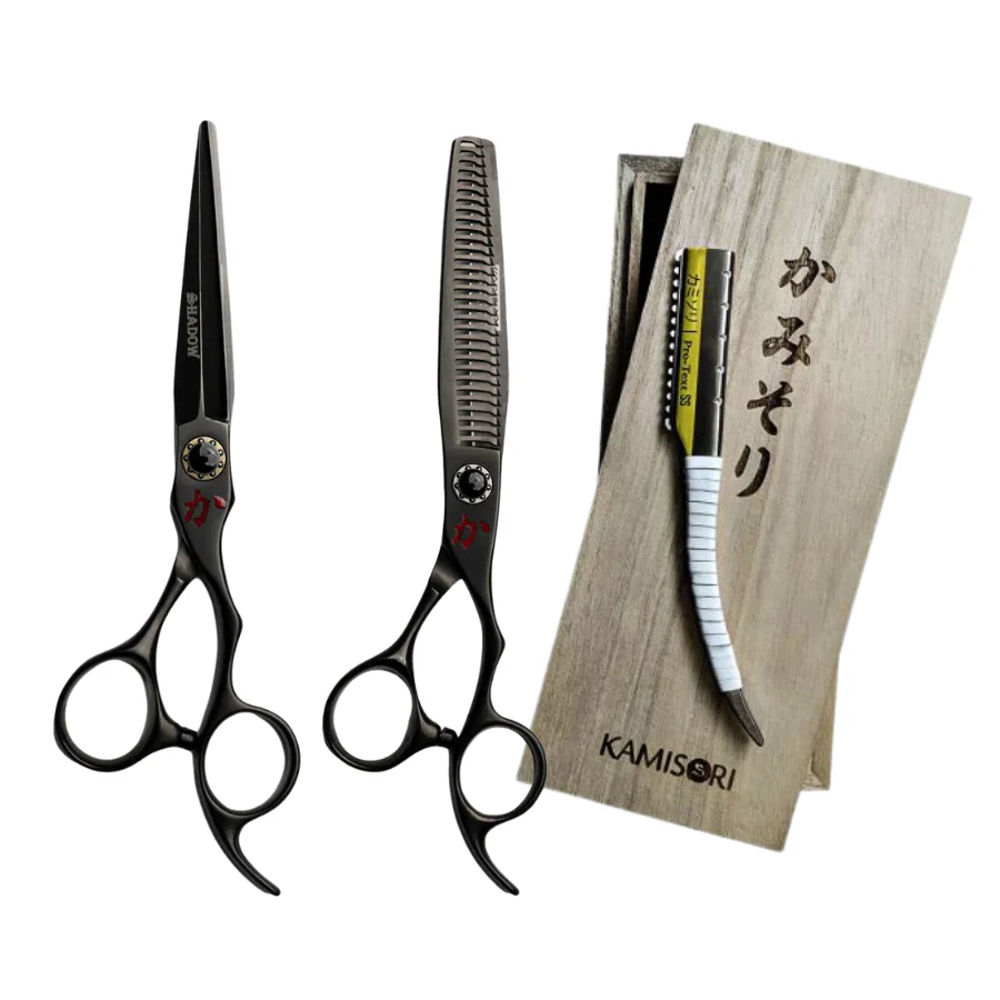 Kamisori Shadow Sword Haircutting Shears Set