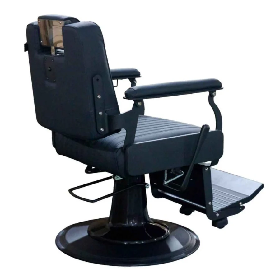 Karma Hawthorn Barber Chair Black & Black - Image 3