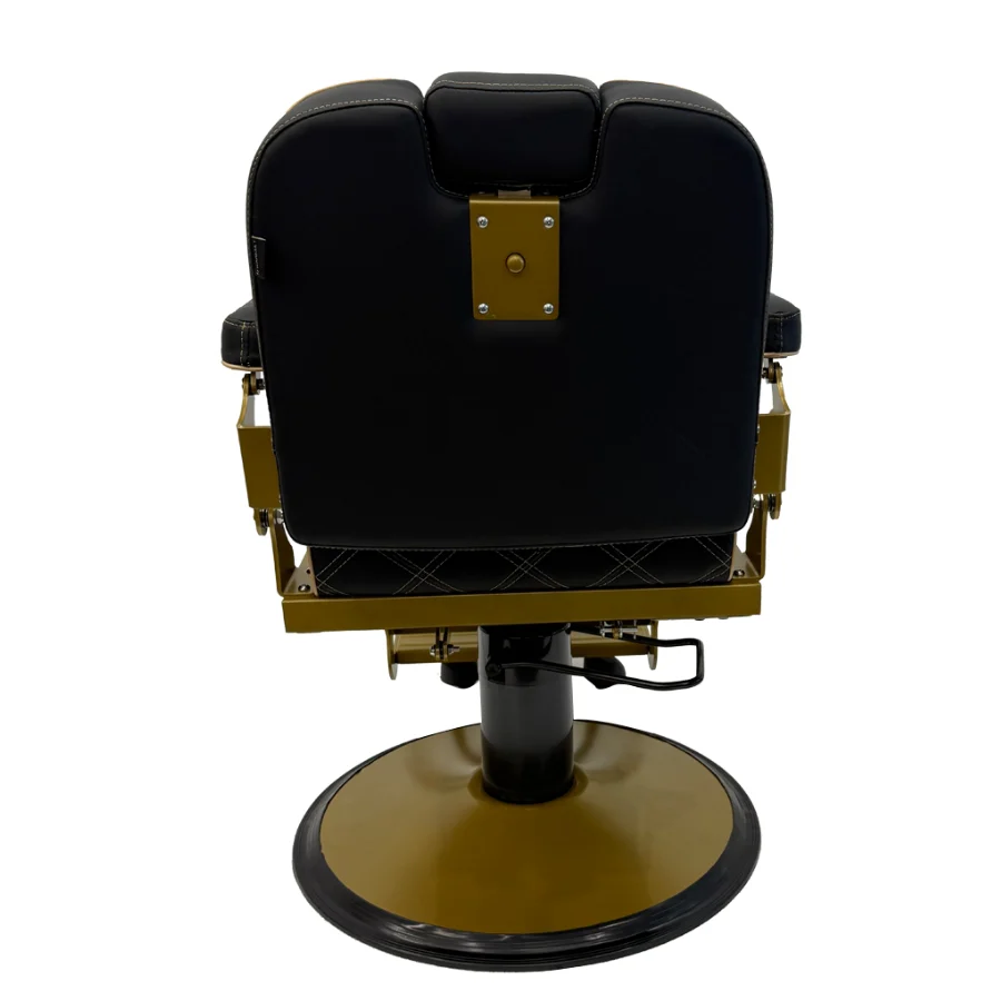 Karma Paddington Barber Chair – Black/Gold - Image 3