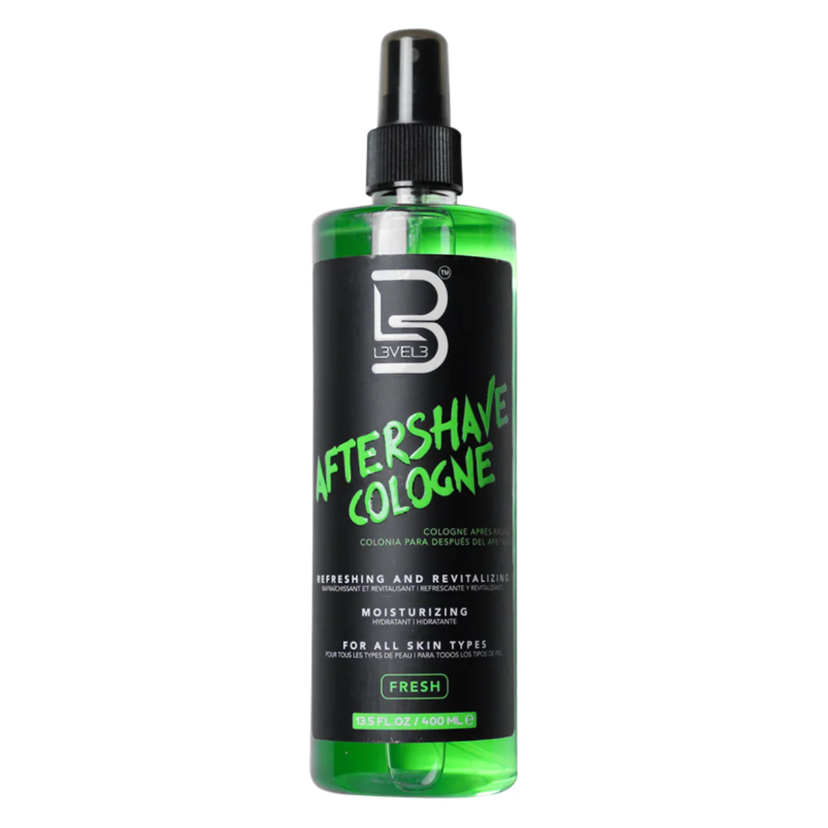 L3VEL3 Aftershave Cologne Fresh - 400ml