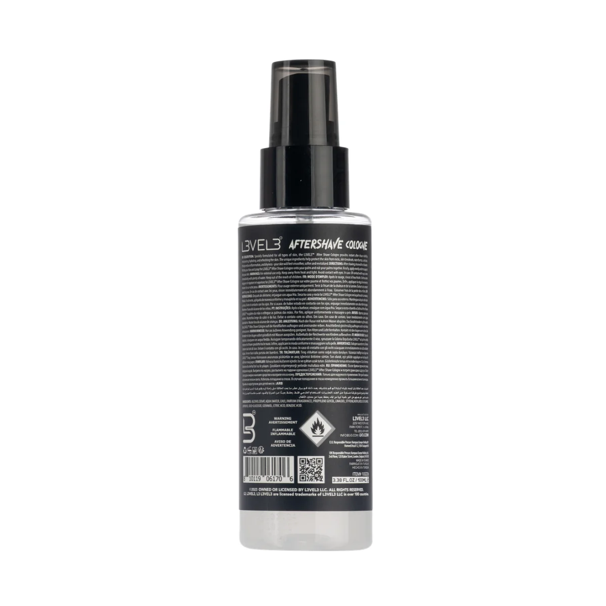 L3VEL3 Aftershave Cologne Frost - 100ml - Image 2