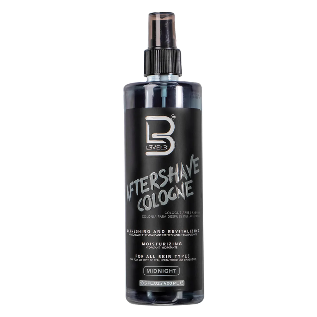 L3VEL3 Aftershave Cologne Midnight - 400ml