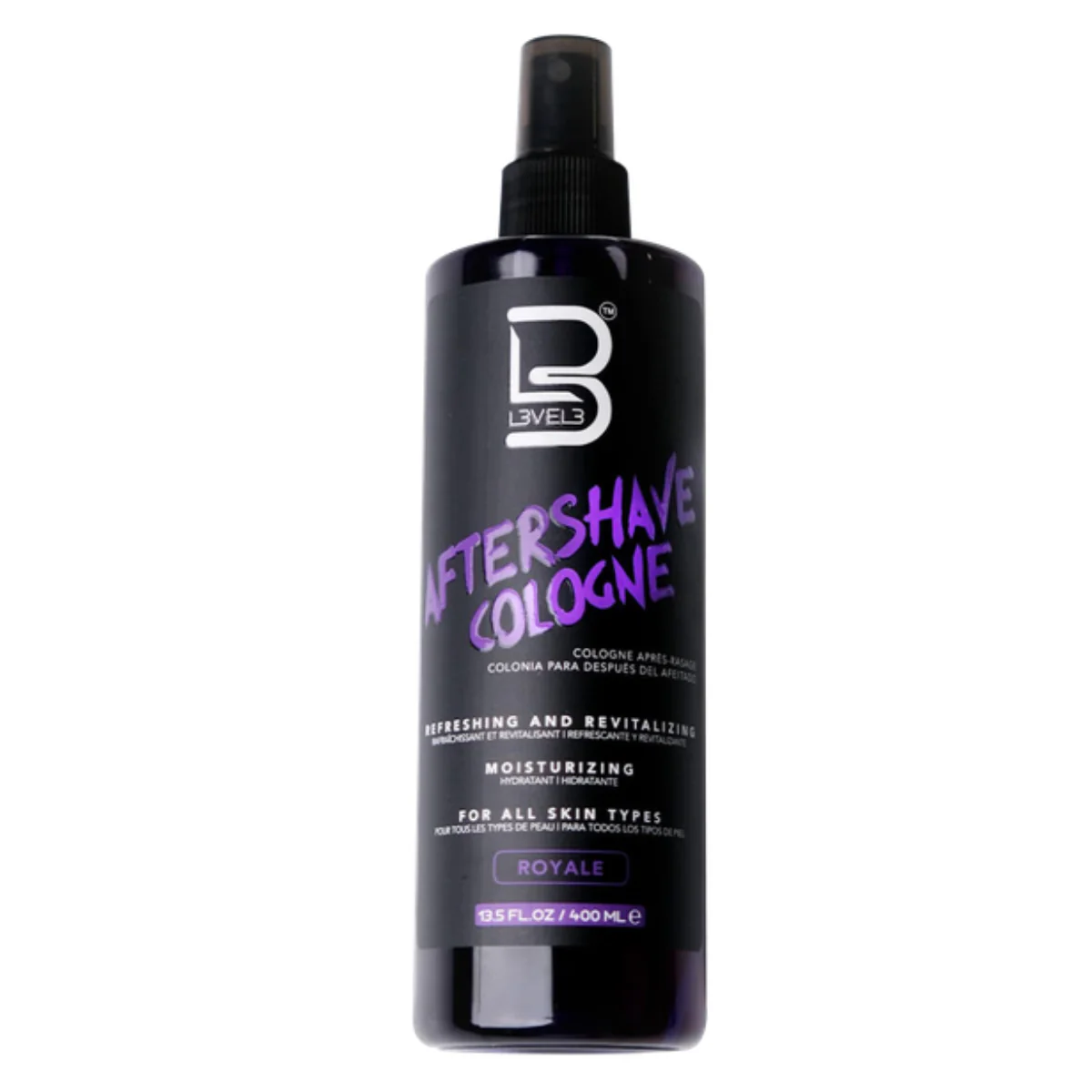 L3VEL3 Aftershave Cologne Royale - 400ml