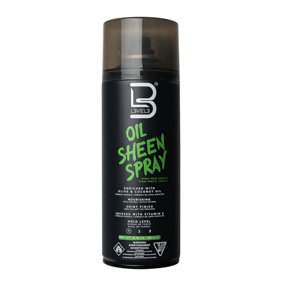 L3VEL3 Oil Sheen Finishing Spray (Hold 1) - 383g