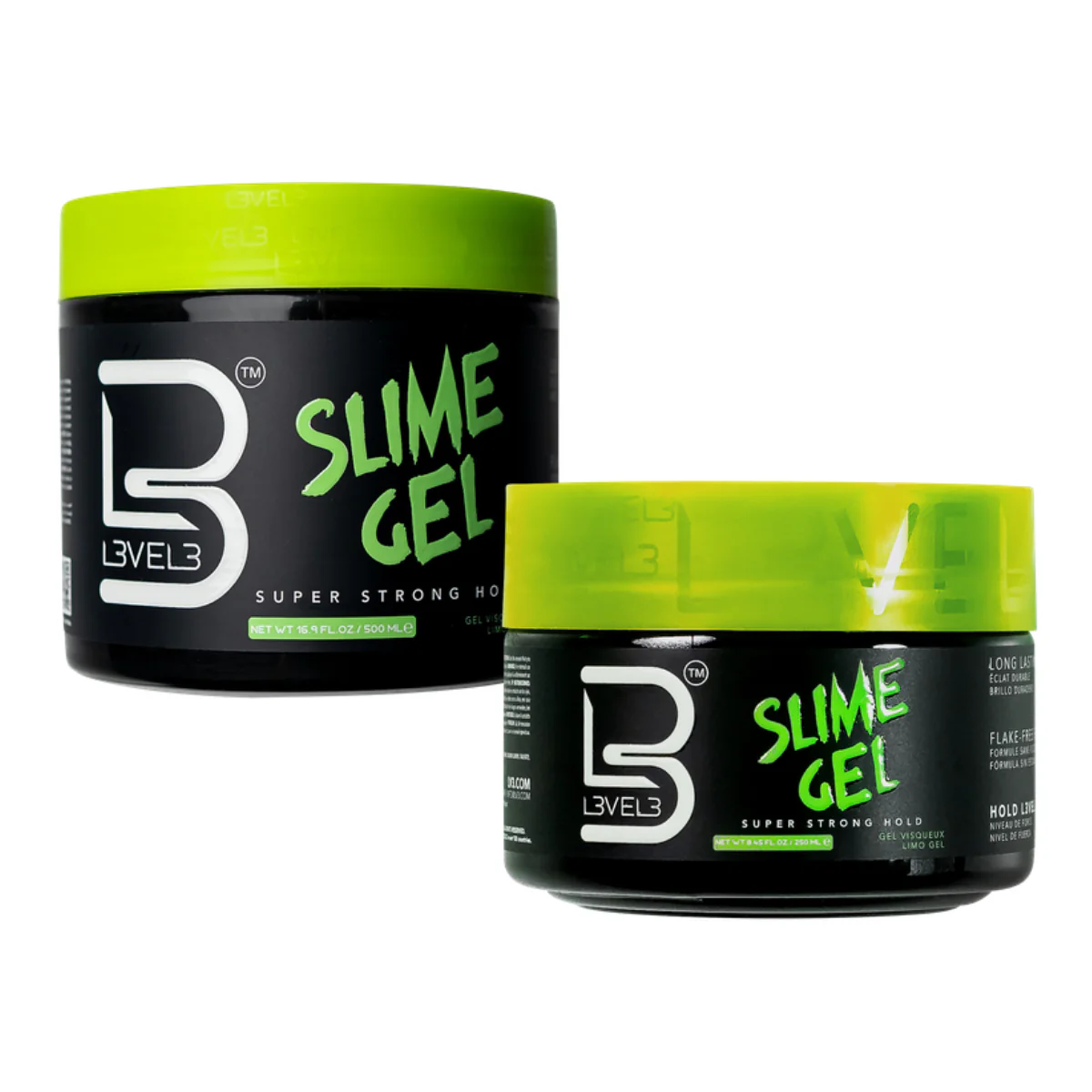 L3VEL3 Slime Super Strong Hair Gel - 250ml - Image 5