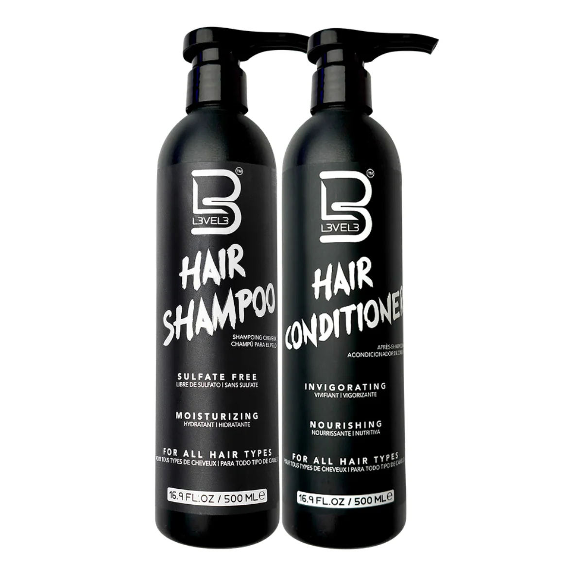 L3VEL3 Sulfate-Free Conditioner - 500ml - Image 3