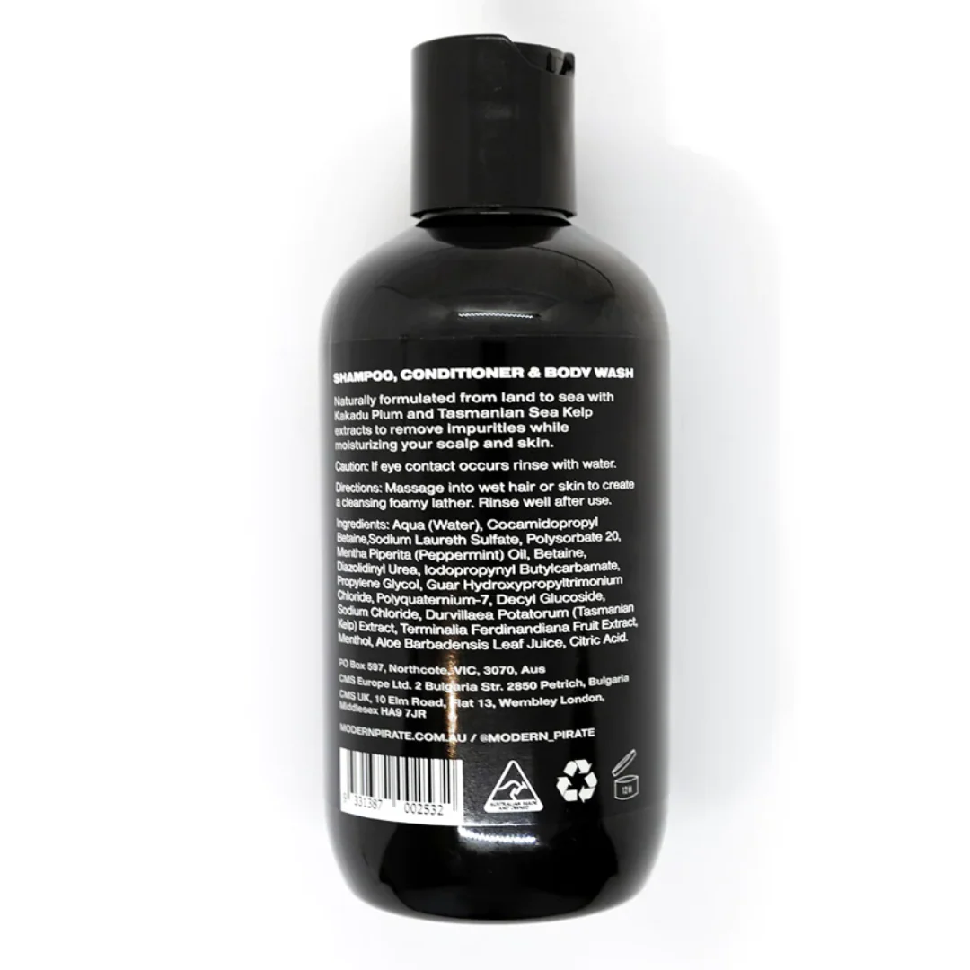 Modern Pirate 3 in 1 Daily Wash - Image 2