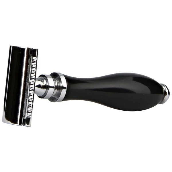 Parker 111b - Black Resin Handle Safety Razor - Image 3