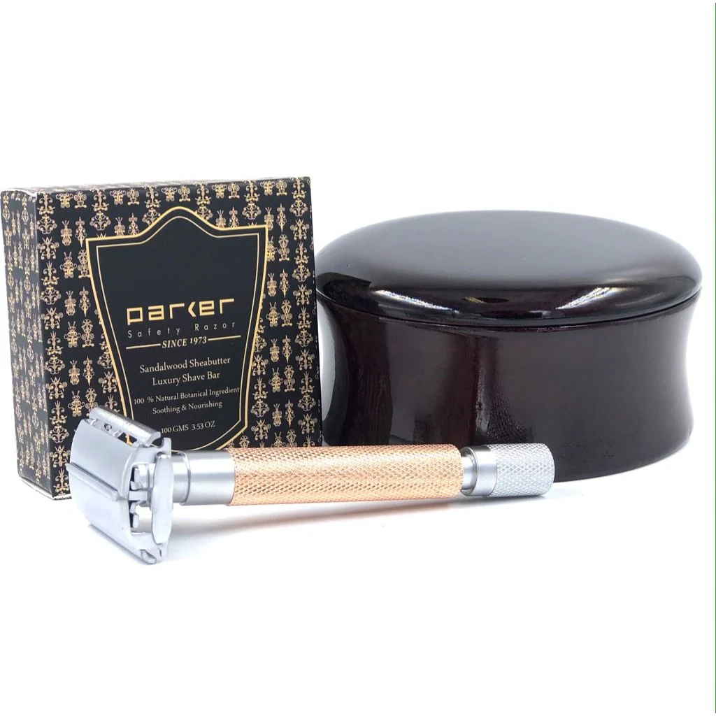 Parker 74r Safety Razor Rose Gold - Image 4