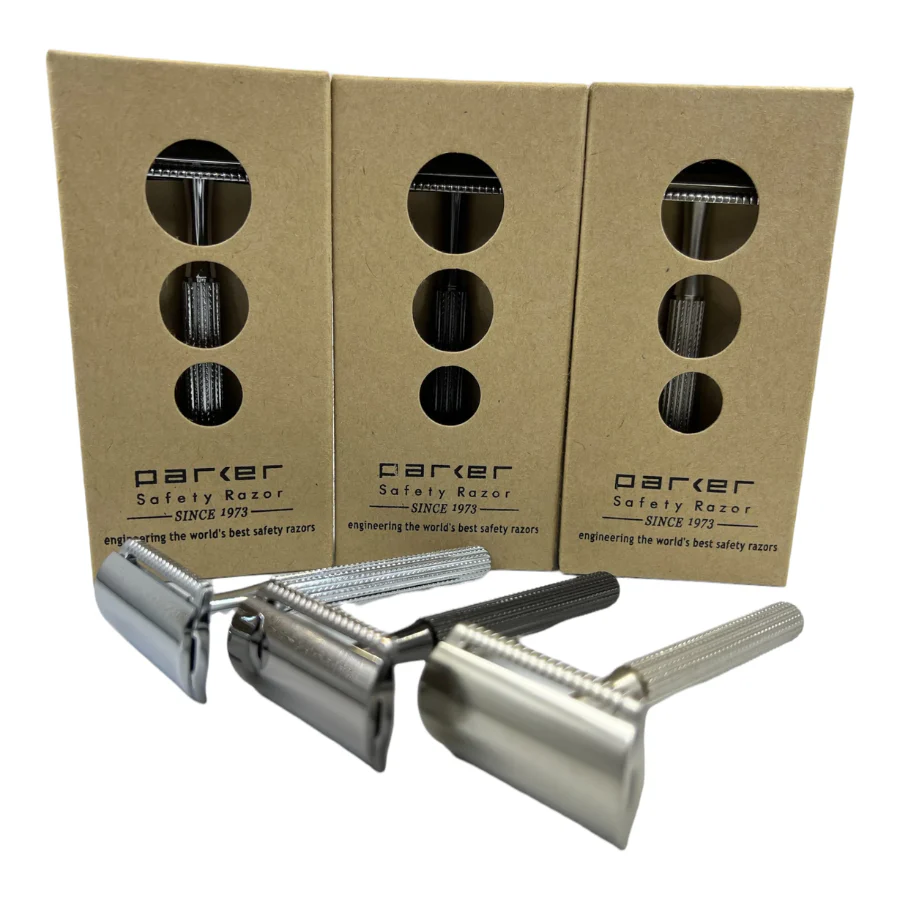 Parker 78R Safety Razor - Chrome - Image 3