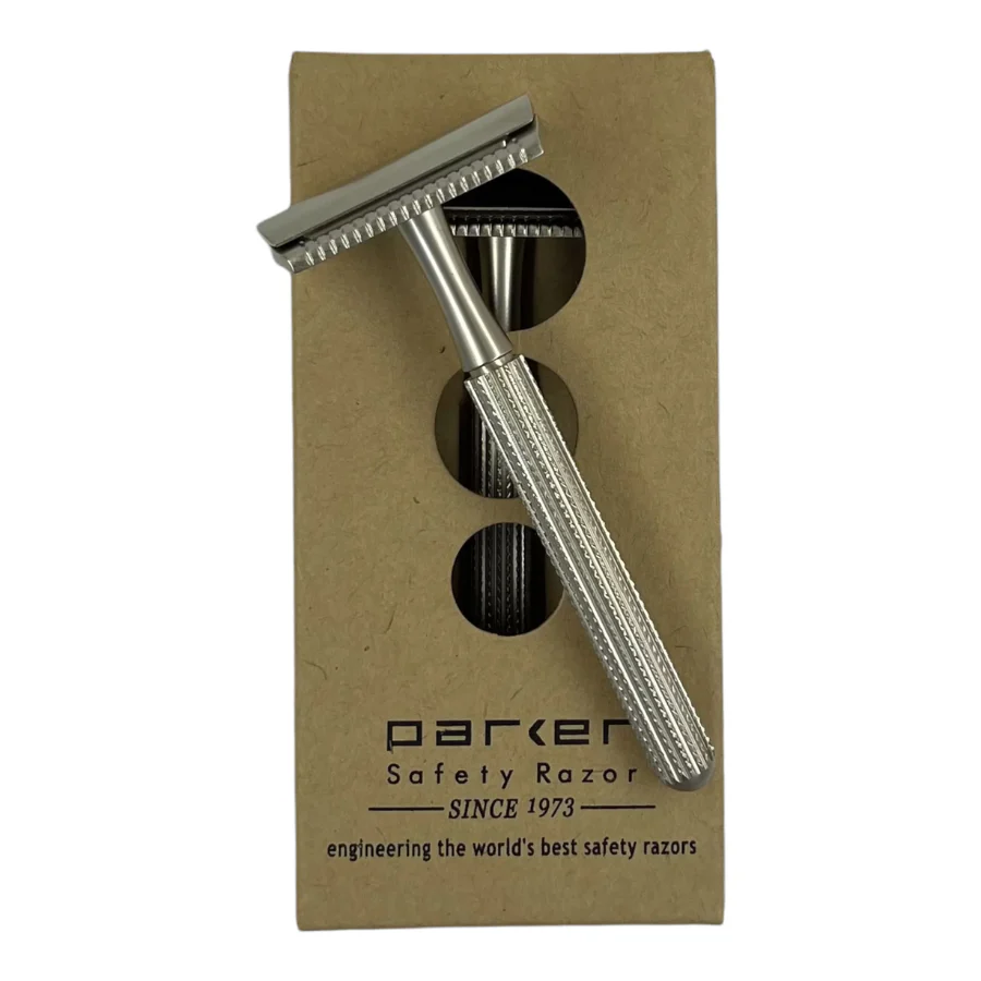 Parker 78R Safety Razor - Satin Silver