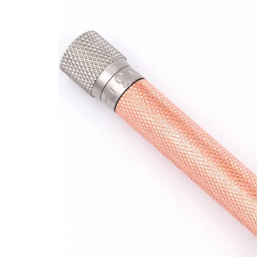 Parker Variant Safety Razor Adjustable Razor Rose Gold Colour Handle - Image 5