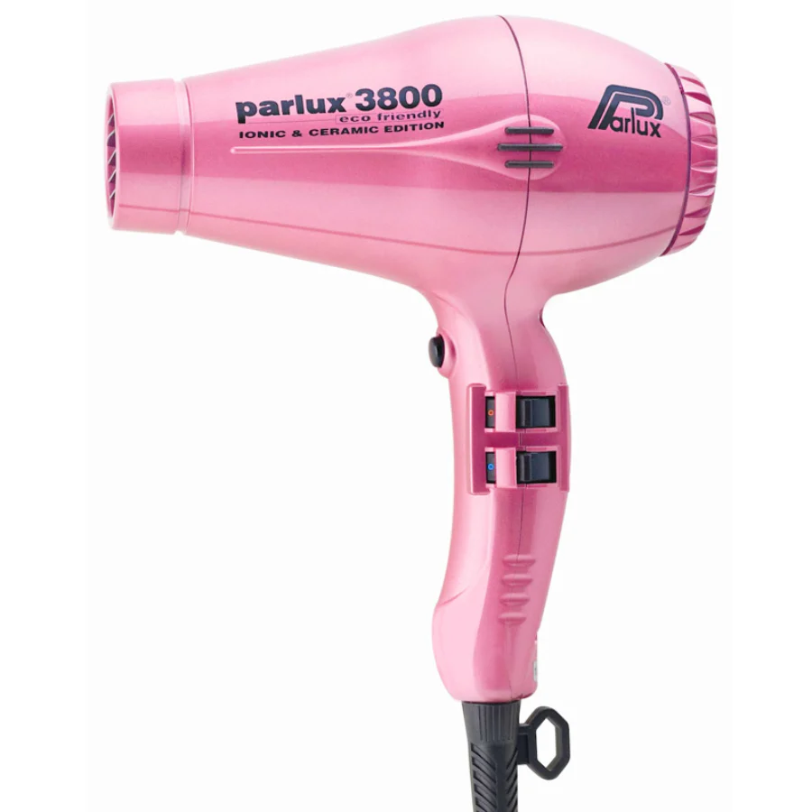 Parlux 3800 Eco Friendly Hair Dryer - Pink