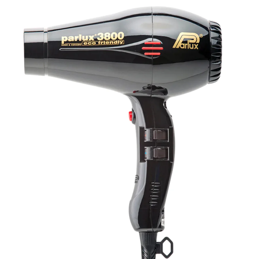 Parlux 3800 Ionic Ceramic Hair Dryer - Black