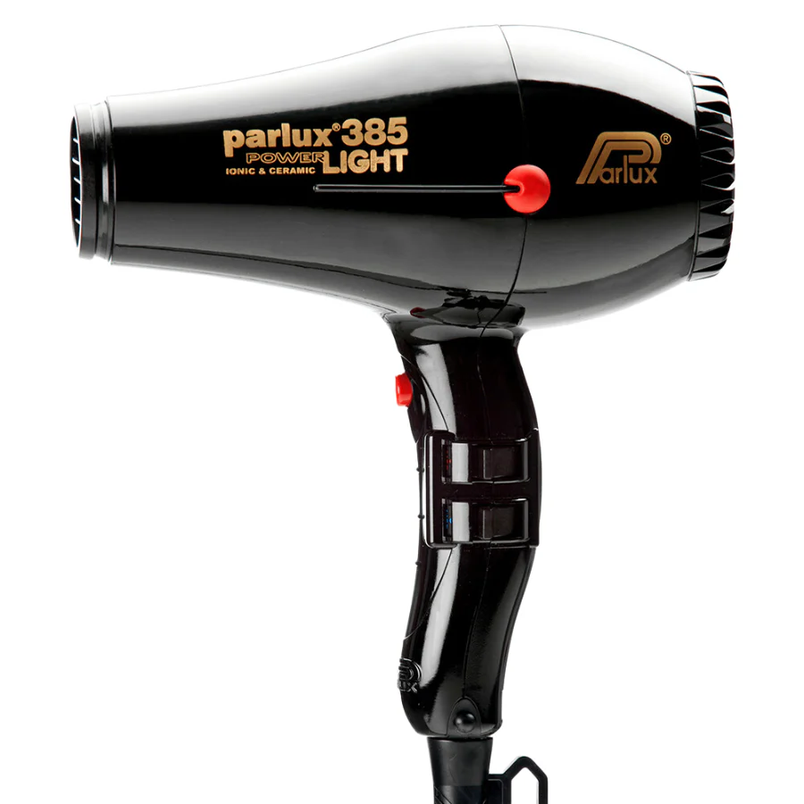 Parlux 385 Powerlight Ceramic And Ionic Dryer 2150w - Black