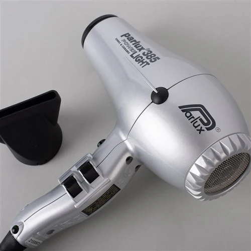 Parlux 385 Powerlight Ceramic And Ionic Dryer 2150w - Silver - Image 4