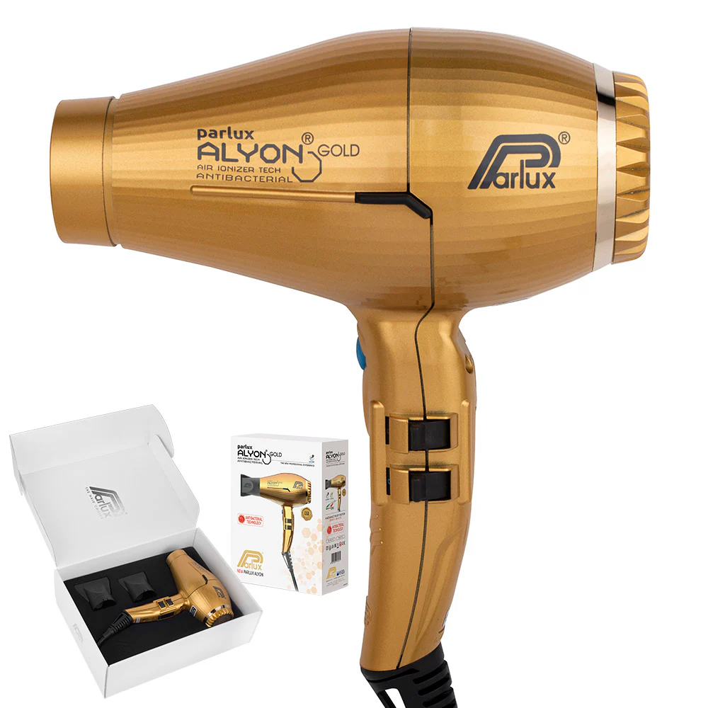 Parlux Alyon Air Ionizer Tech Hair Dryer 2250w - Gold - Image 2