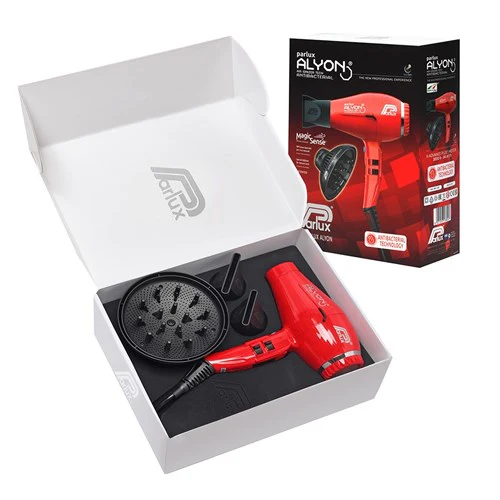 Parlux Alyon Air Ionizer Tech Hair Dryer And Diffuser 2250w - Red - Image 2