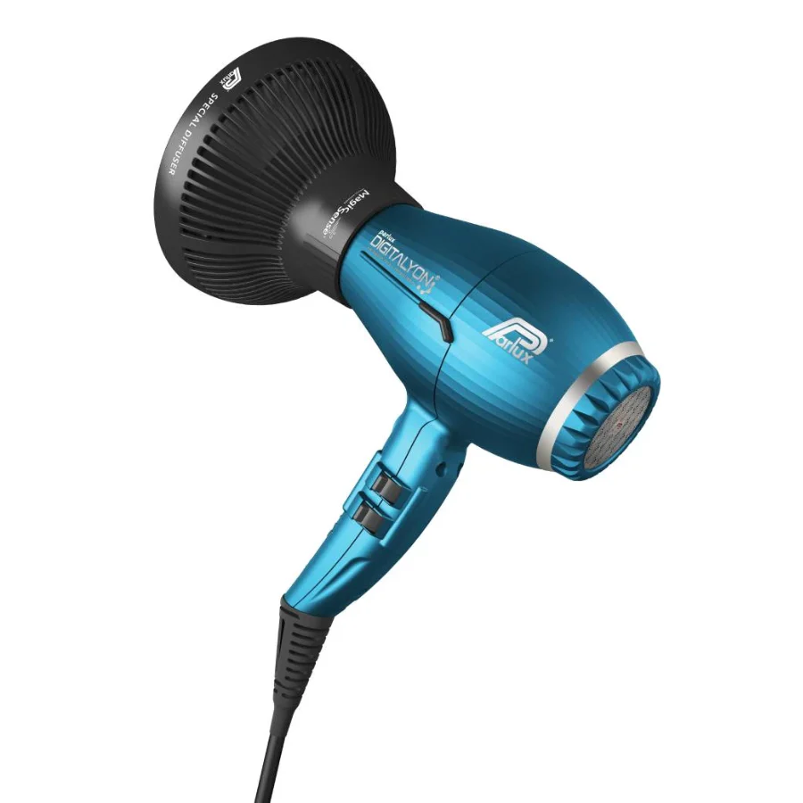 Parlux Digitalyon Dryer - Blue with Diffuser Pack - Image 4