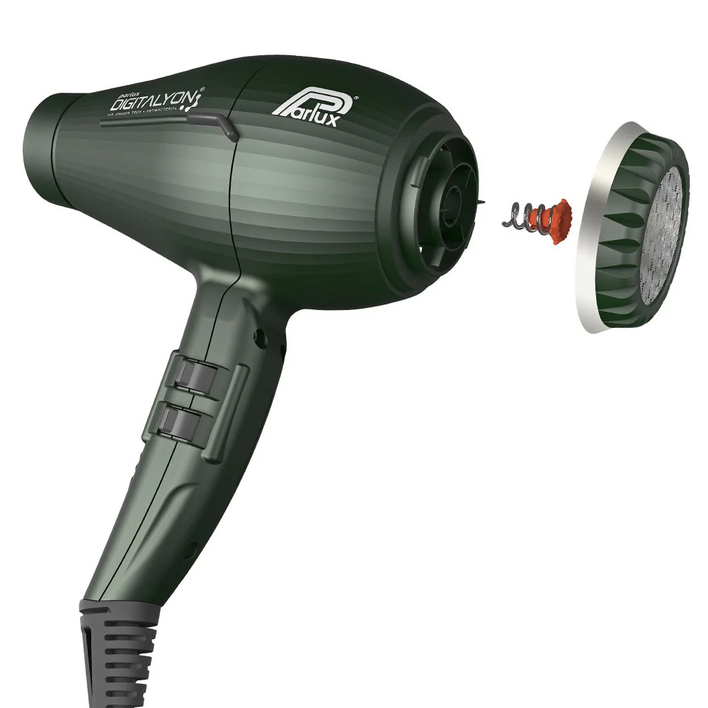 Parlux Digitalyon Hair Dryer And Diffuser Anthracite - Image 4