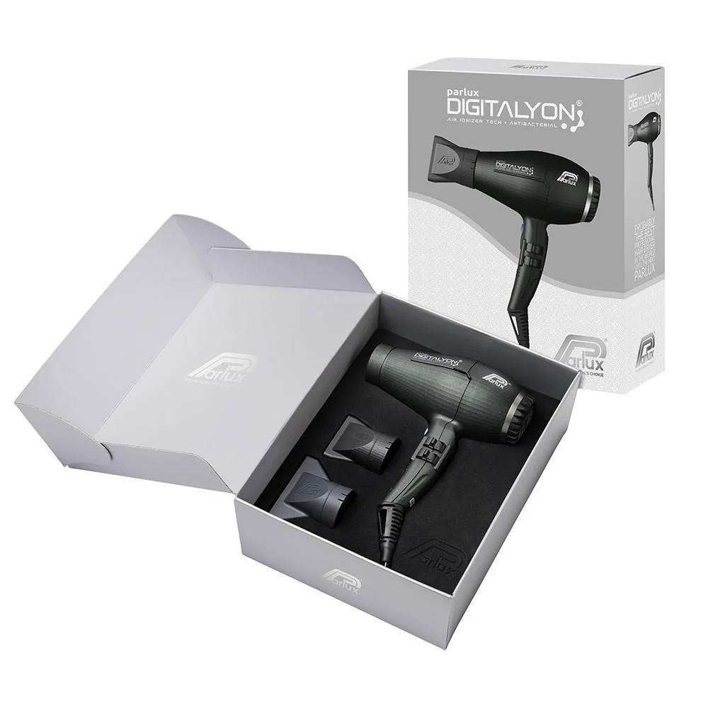Parlux Digitalyon Hair Dryer Anthracite - Image 2